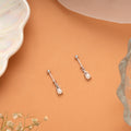 Cute Little Pearl Drop Silver Koppu
