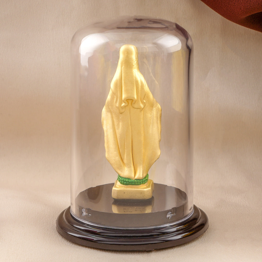 Silver Mother Mary Holy Idol