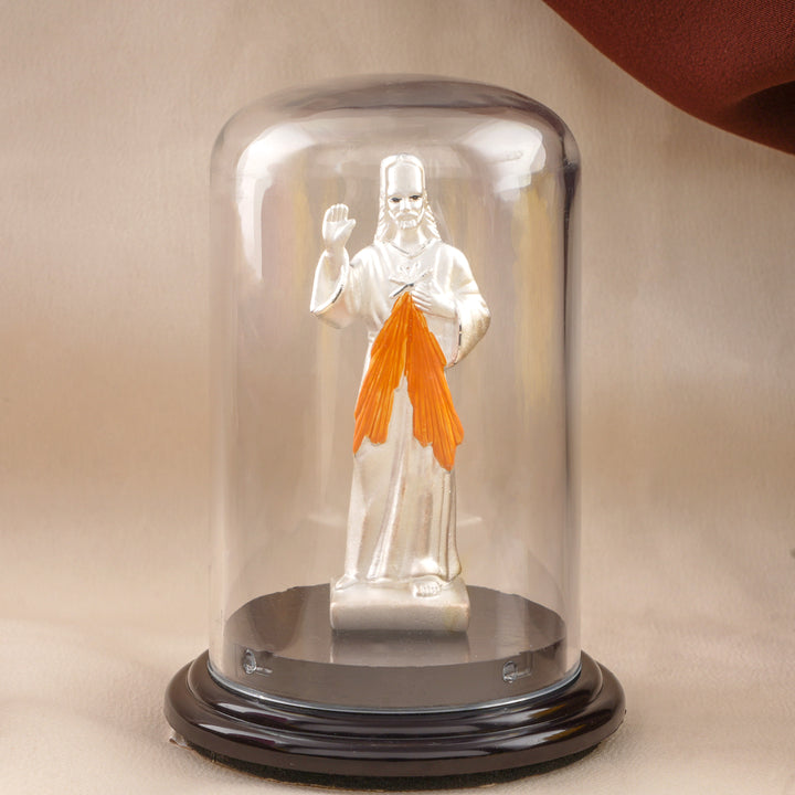 Jesus Christ Silver Holy Idol