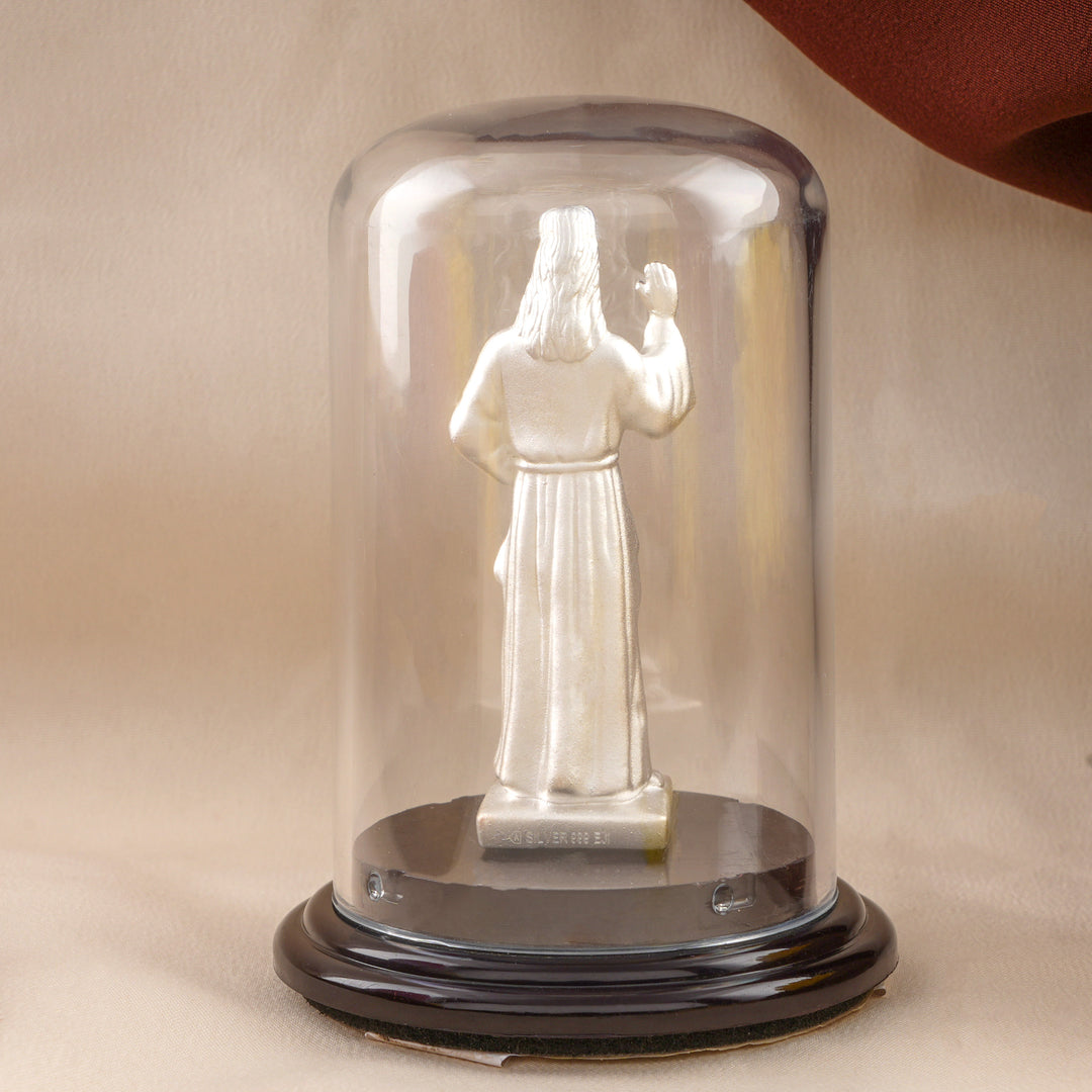 Jesus Christ Silver Holy Idol