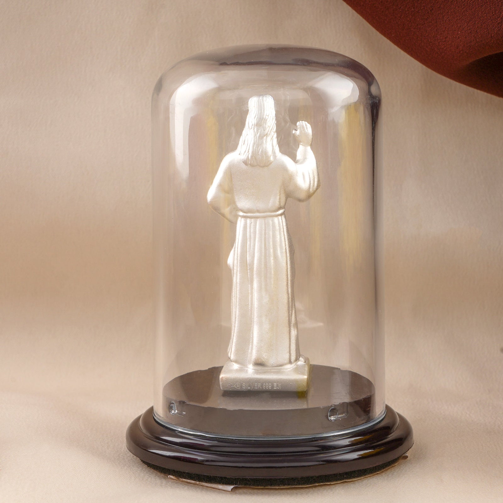 Polished Silver Decorative Idol