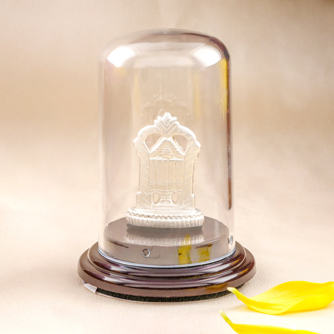 Temple Inspired Tirupati Silver Idol
