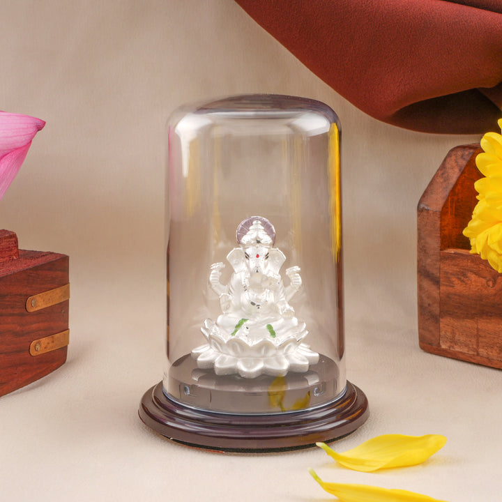Lord Vinayaga Silver Idol