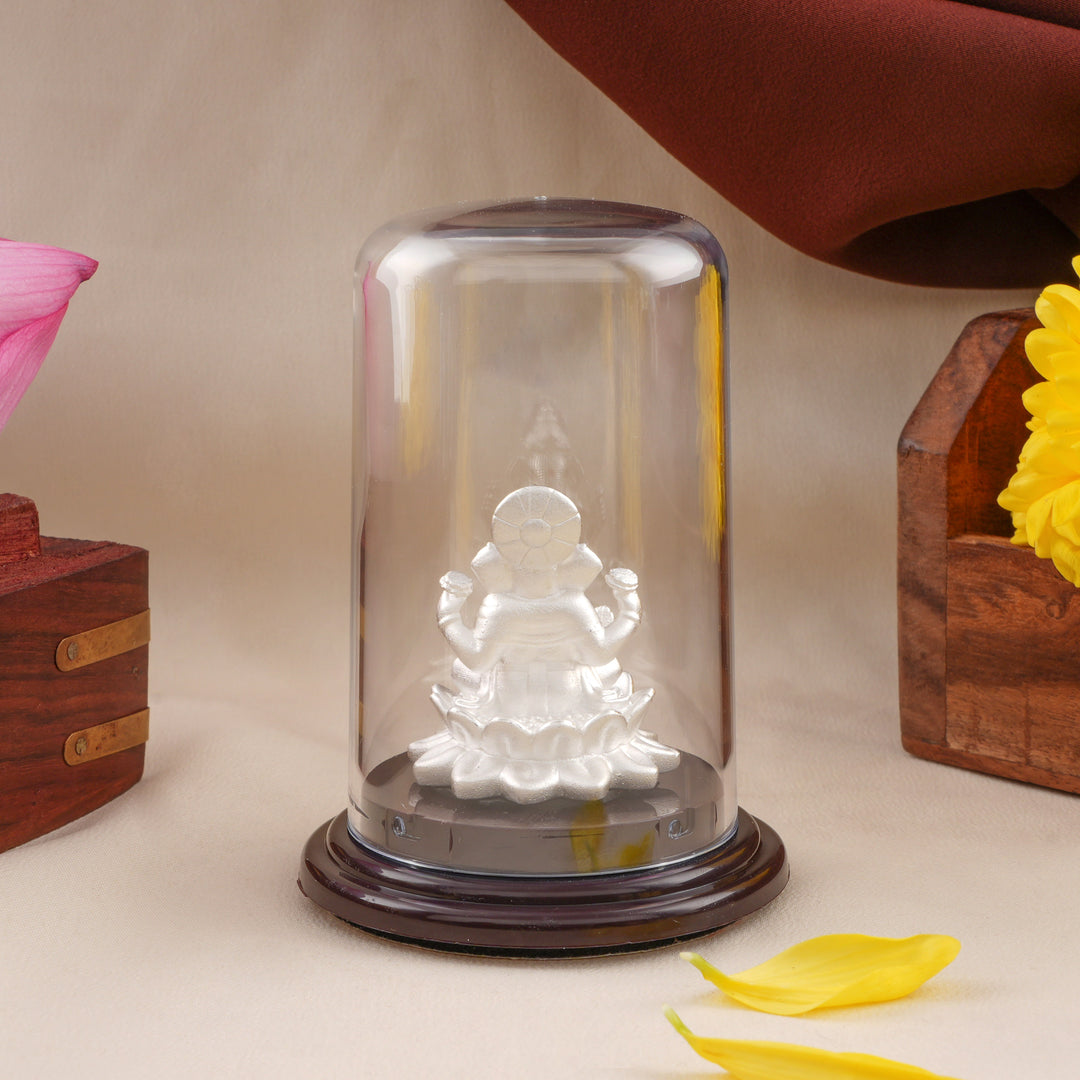 Lord Vinayaga Silver Idol