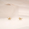 Golden Butterfly Wing Climber Side Stud