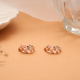 Tiny Charm White Bird Rose Golden Silver Toe Ring