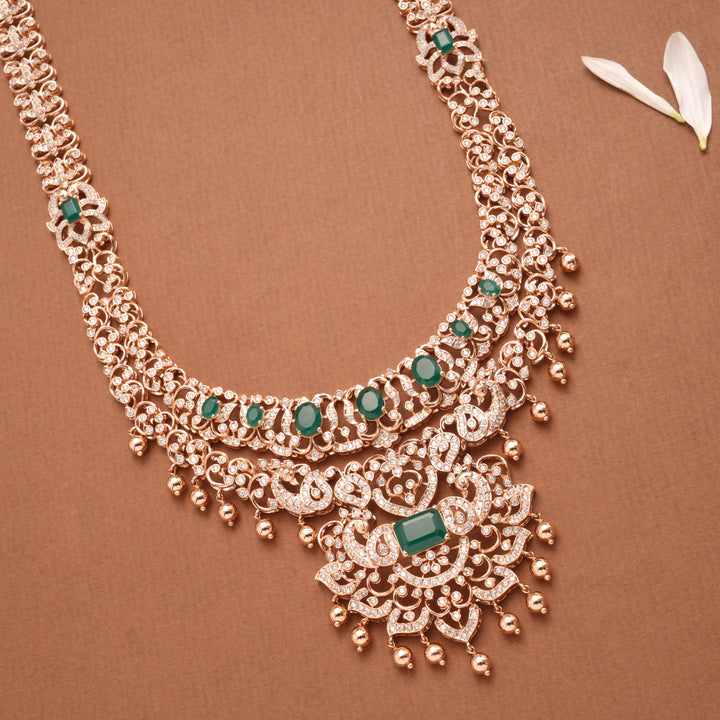 Blossom Floral Grand Silver Rose Golden Haram
