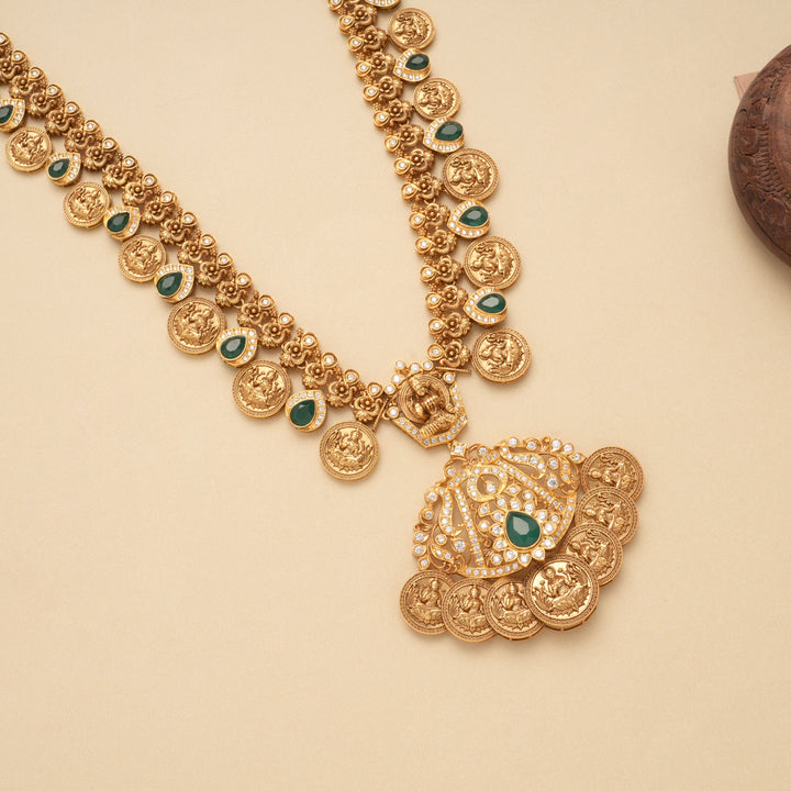 Divine Lakshmi Coin Design Golden Haram