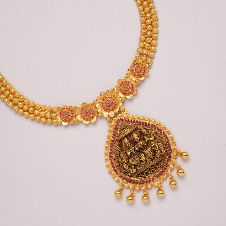 Traditional Sita-Rama Vivah Golden Haram