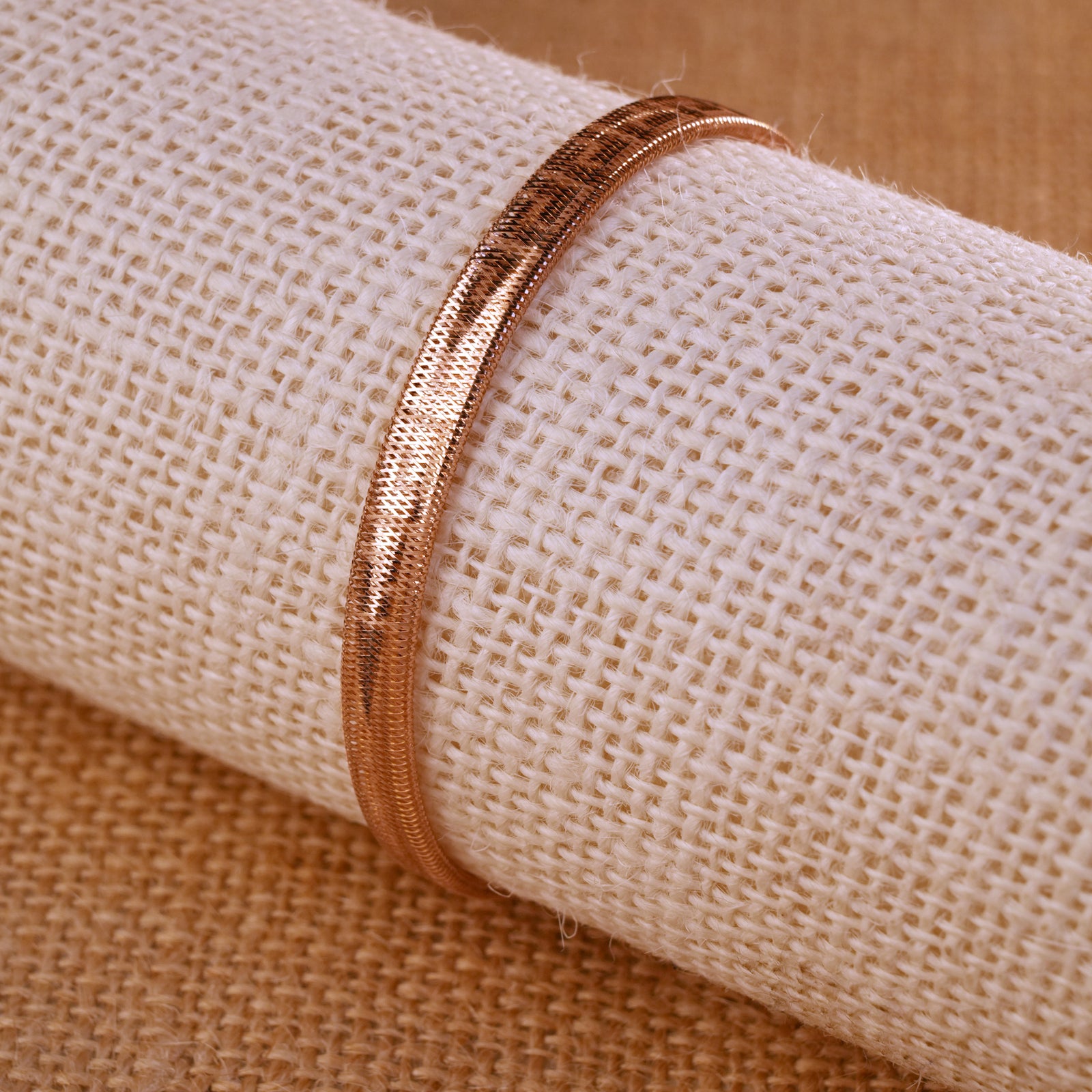 Rose Gold Elastic Bracelet