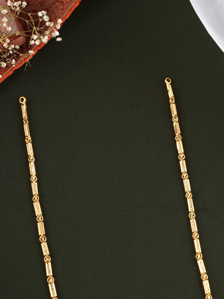 Classic Golden Look Tube Link Chain