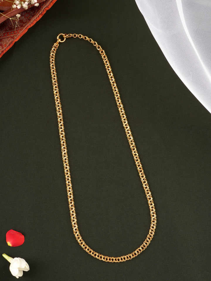 Imperial Mesh Gold Plated Chain
