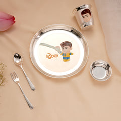 Elegant Children Silver Dinner Set