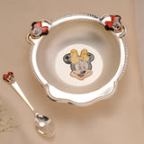 Babies Silver Mickey Mouse Meal Set