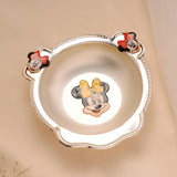 Babies Silver Mickey Mouse Meal Set