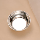 Micky Mouse Silver Bowl and Spoon Set