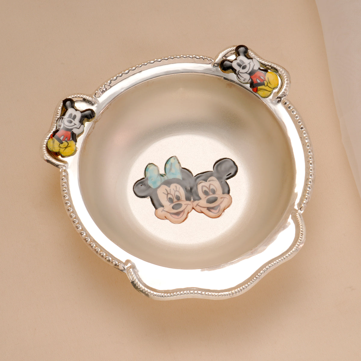 Kids Mickey Mouse Silver Set