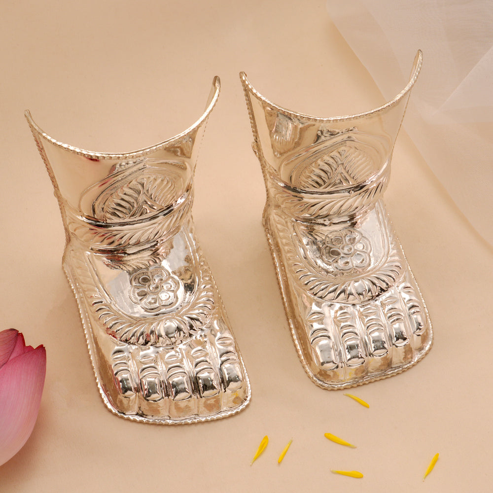 Graceful God Silver Padham Pair