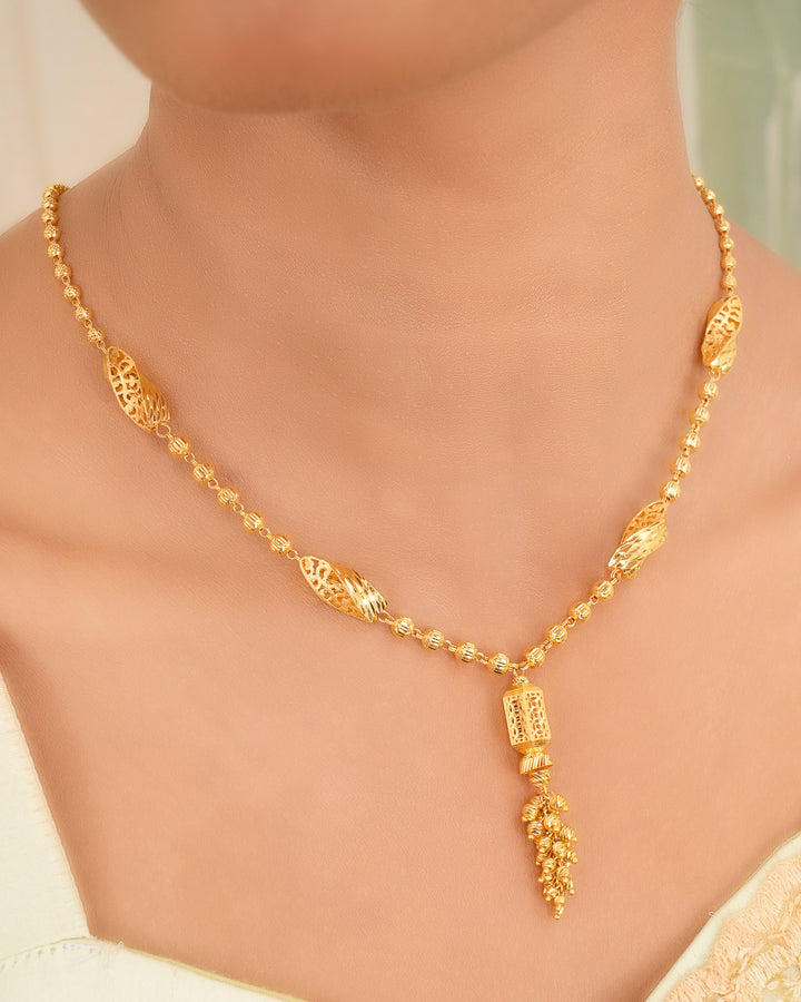 Elegance Gold Bead Chain
