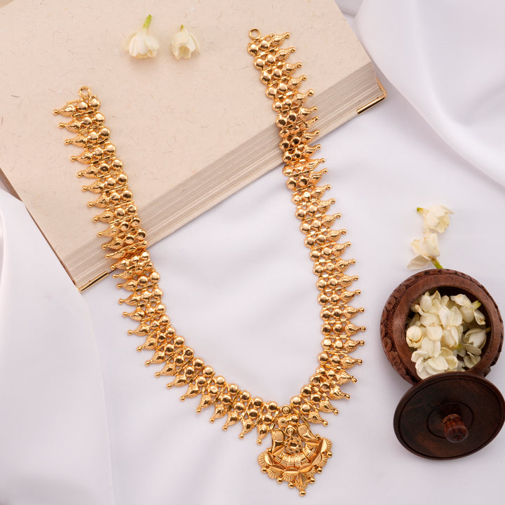 Traditional Kerala Silver Gold Plated Haram