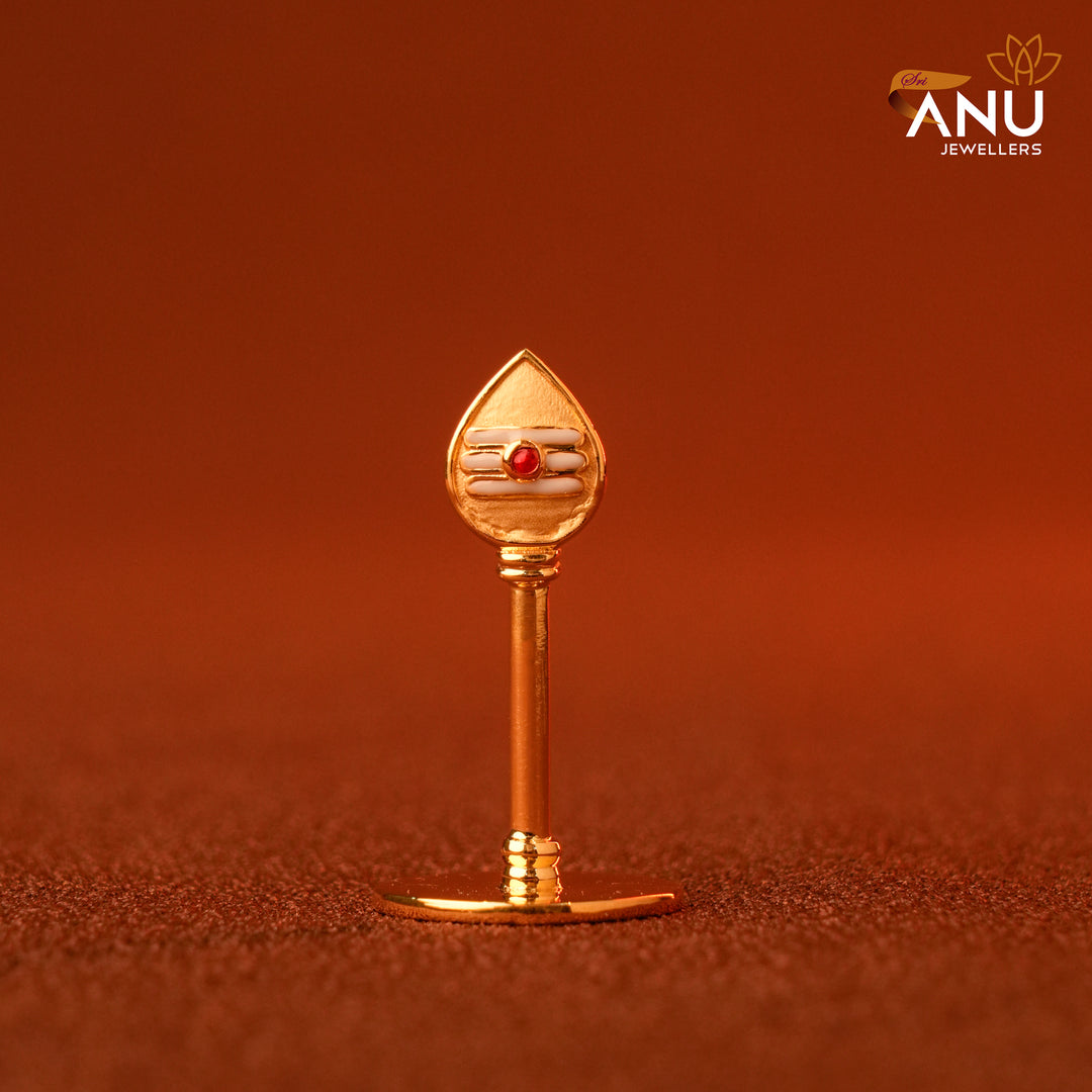 Customised Devotional Gold Vel Stand