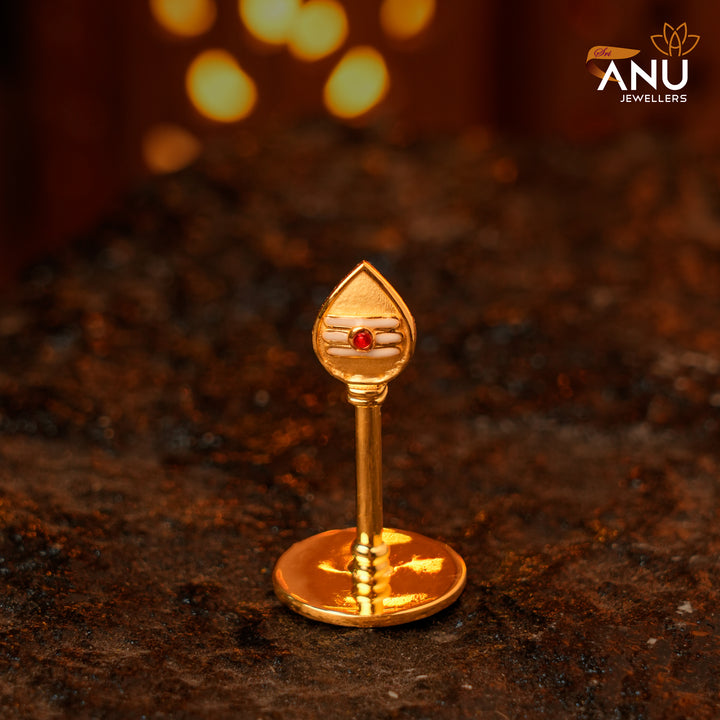 Customised Devotional Gold Vel Stand