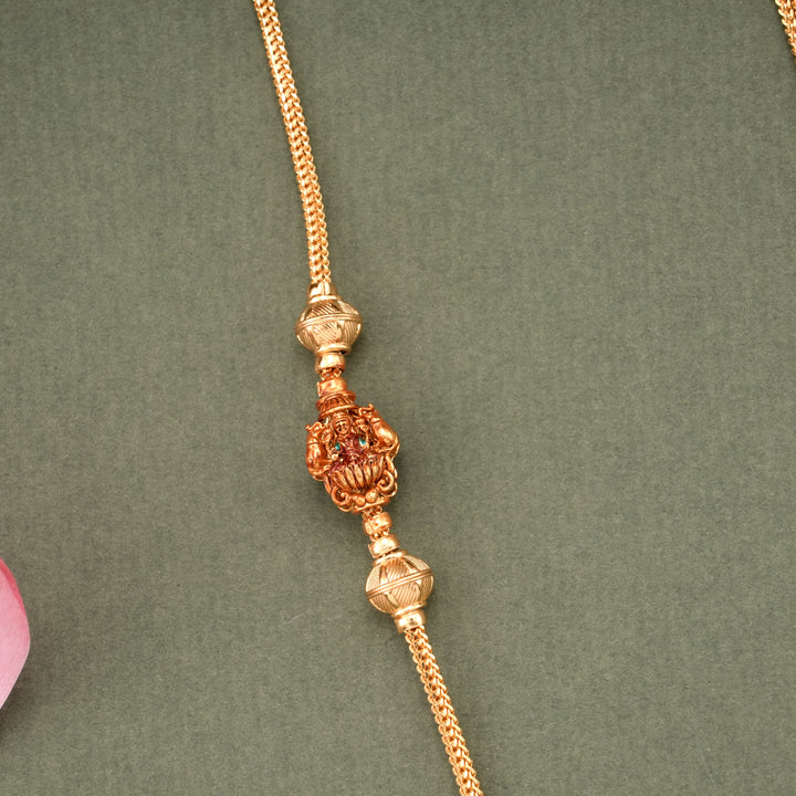 Divine Nagas Lakshmi Elephant Mugappu Chain