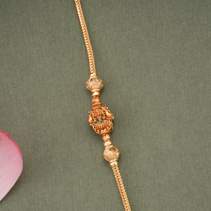 Divine Nagas Lakshmi Elephant Mugappu Chain