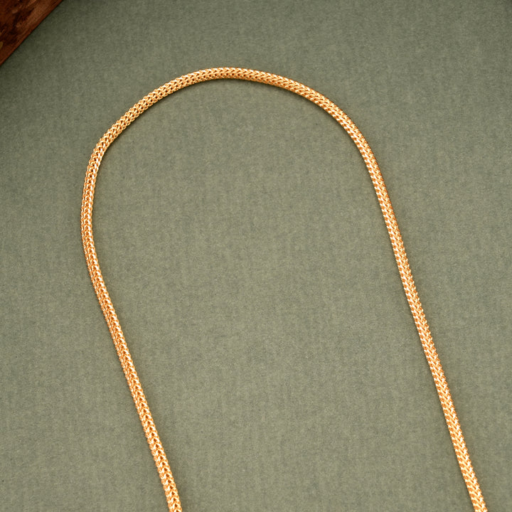 Golden Lakshmi Nagas Floral Mugappu Chain