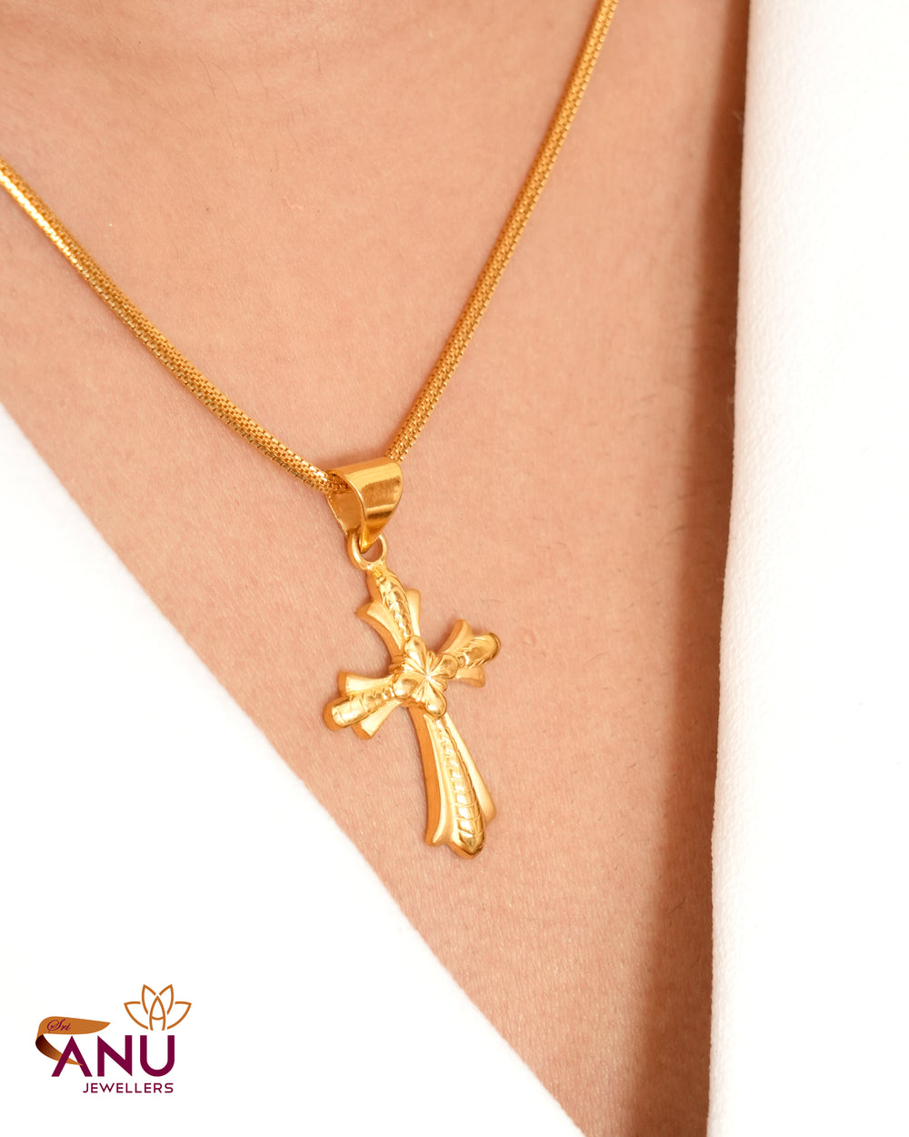 Modern Gold Design Pendant