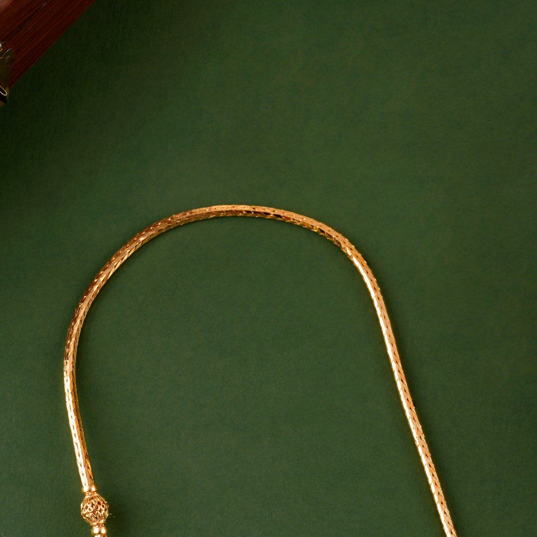 Majestic Glow Lakshmi Mugappu Chain