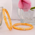 Sparkling Gold-Plated Dubai Bangles