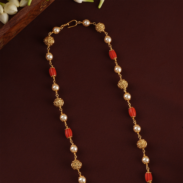 Traditional Beads Shiva Parvati Nagas Pendant Haram