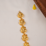 Goddess Lakshmi Traditional Gold Haram