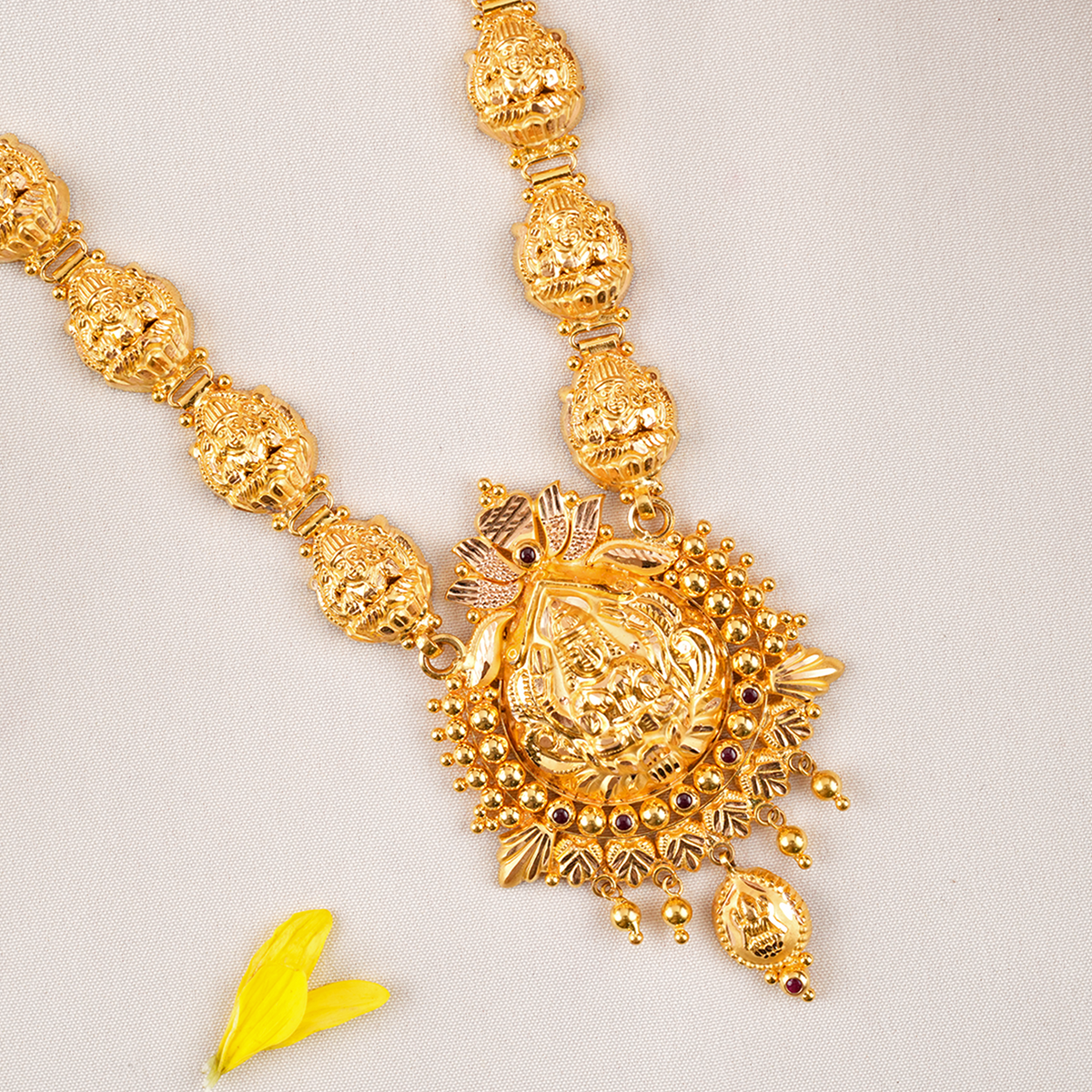 Lakshmi Wedding Yellow Gold Haram