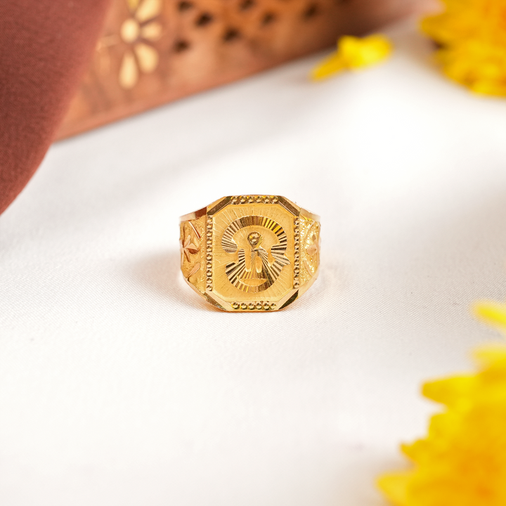 Timeless Murunga OM Gold Ring