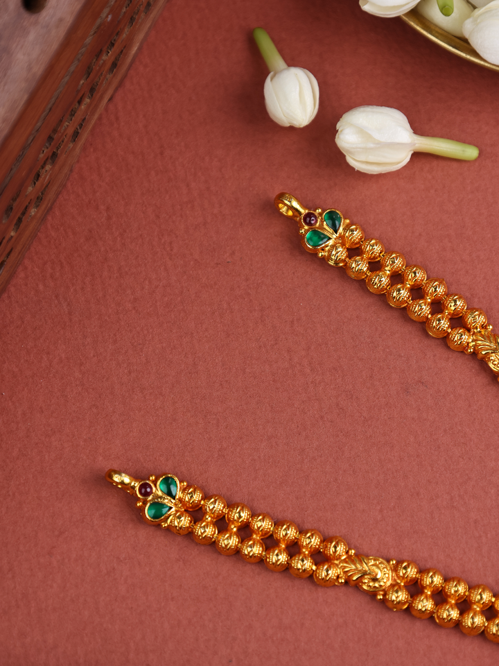 Traditional Necklace with Bead Drops