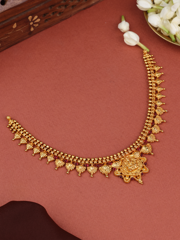 Lakshmi Motif Choker