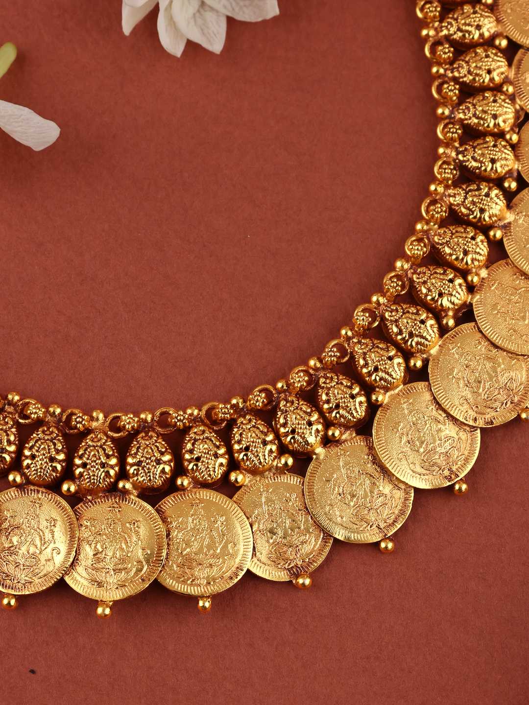 Traditional Lakshmi Kasu Mala