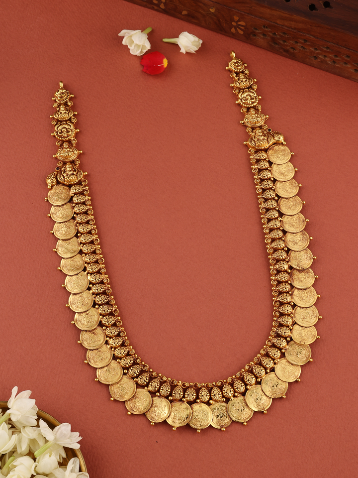 Traditional Lakshmi Kasu Mala