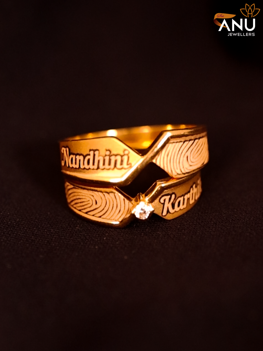 Hidden Infinity Fingerprint With Name Ring