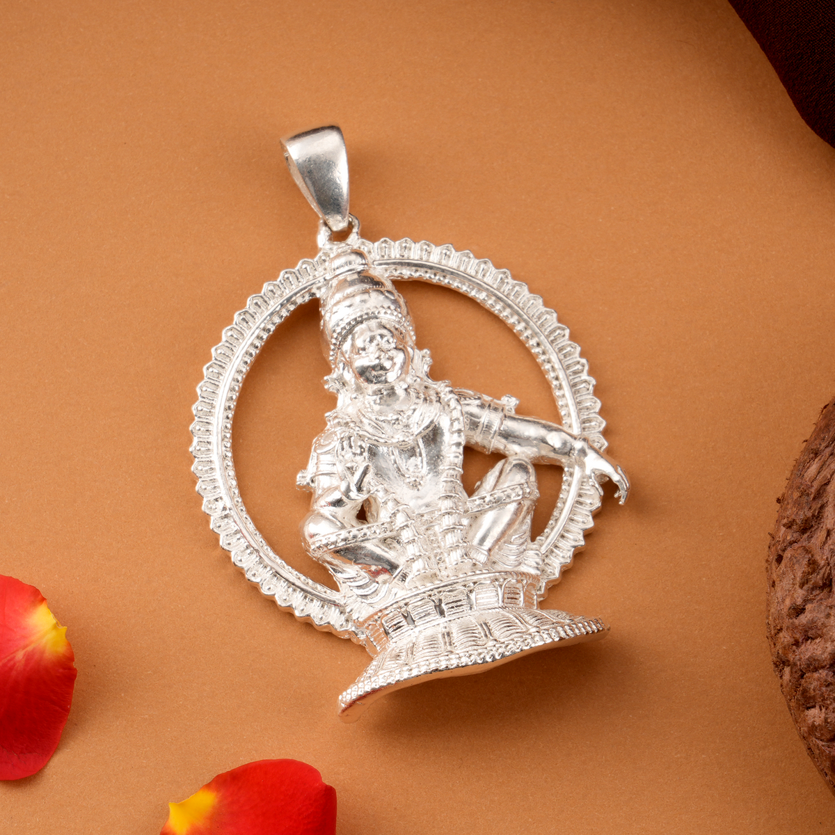 Divine Silver Ayyappan Dollar