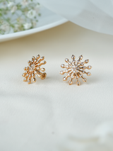 Classic Sunburst Diamond Stud