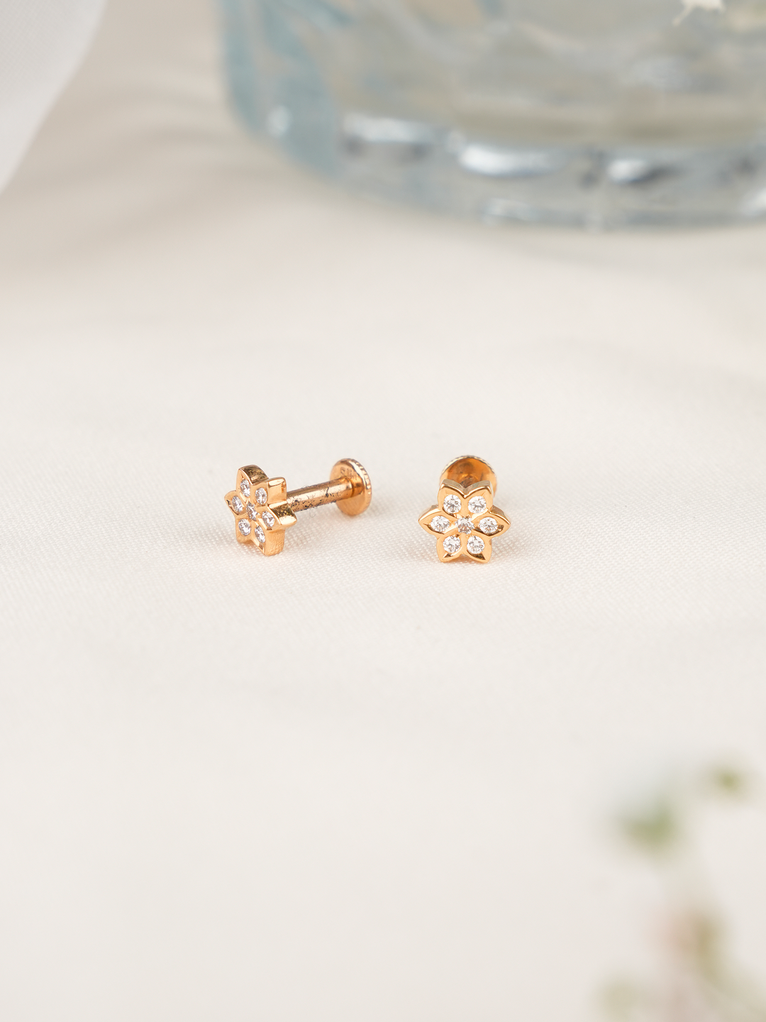 Twinkle Cluster Diamond Studs