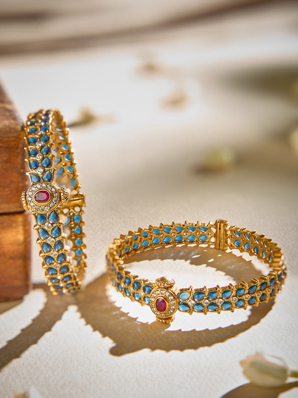 Moonlit Sapphire Bangle