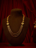 Veenu Ruby Two Layered Necklace