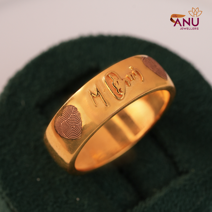 Customization Signature Engraving Ring